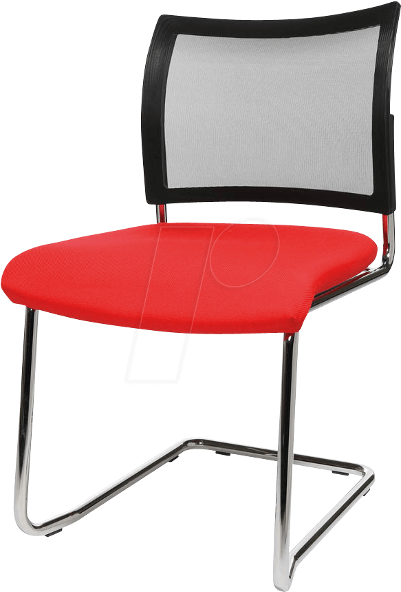 Topstar Visit 20 Visitor Chair, Red, Pack Of 2 Topstar - Konferenzstuhl Visit 20 Netz - Violett (617x899)