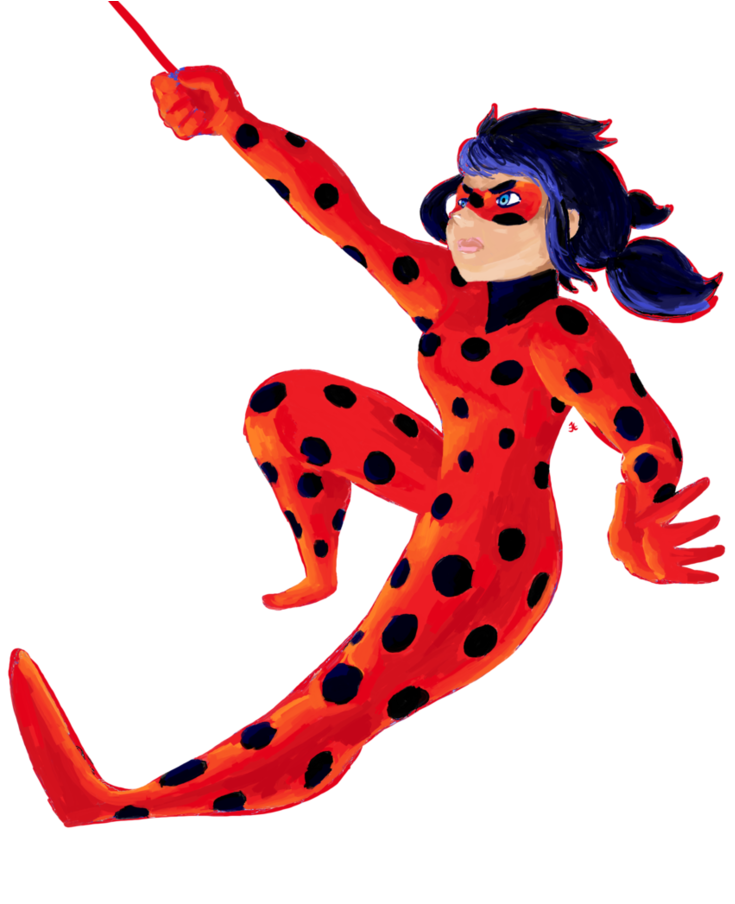 Ladybug By Starfishnstopwatches - Miraculous: Tales Of Ladybug & Cat Noir (884x903)
