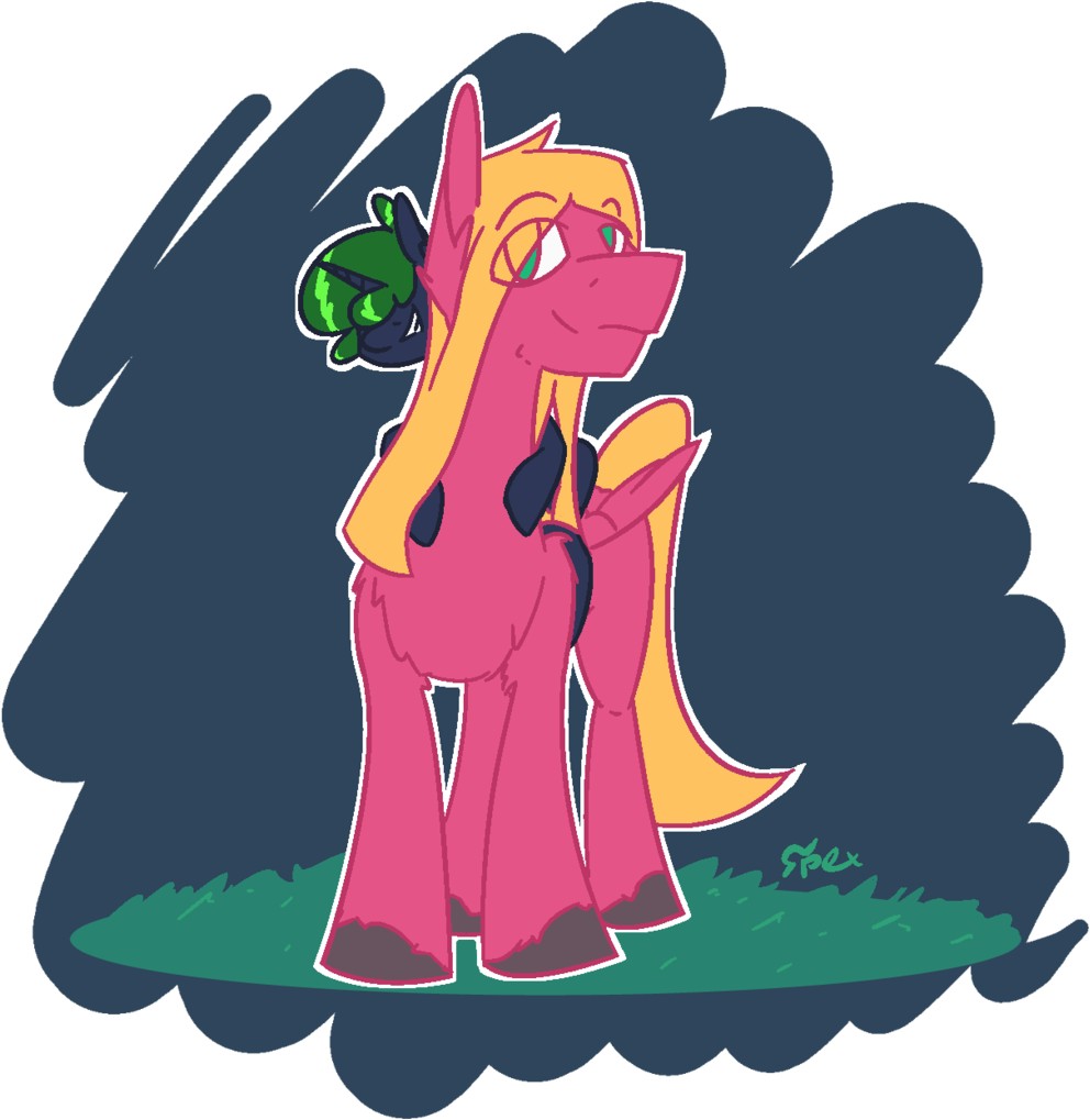 Omegapex, Duo, Oc, Oc - Cartoon (999x1024)