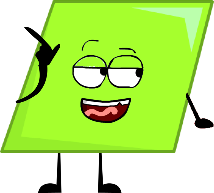 The Parallelogram - Cartoon Parallelogram Clipart (732x660)