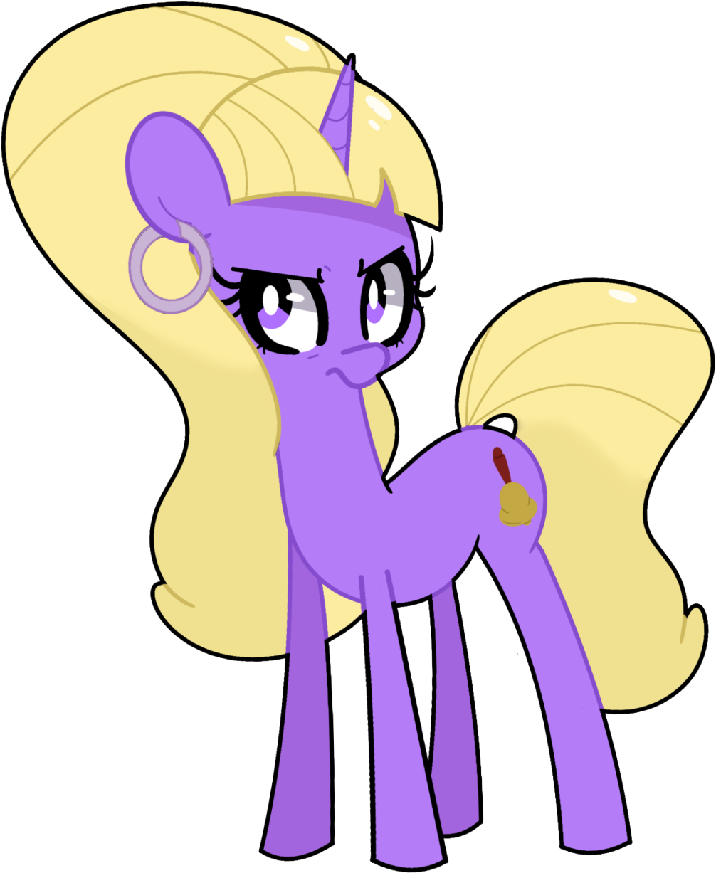 Pony Dipper Pines Purple Mammal Cartoon Pink Vertebrate - Gravity Falls Pacifica Mlp (1280x1280)