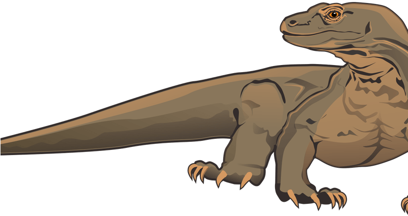 Komodo Dragon Clip Art Free Clipart Panda Free Clipart - Komodo Dragon Clip Art (800x491)