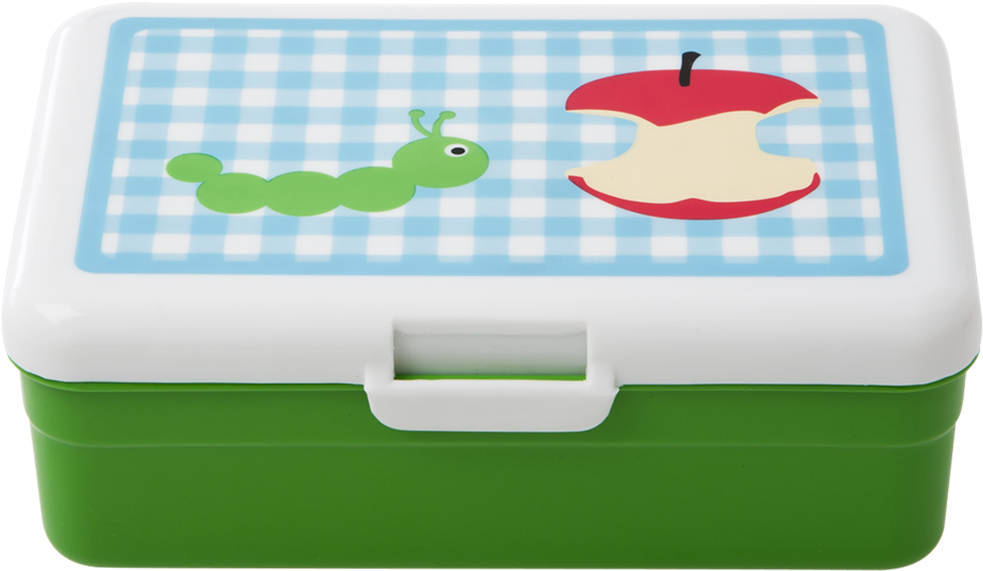 Lunch Box Clipart Rectangle Box - Rice Kinder Lunch-box - Kids Lunch Box Caterpillar (1024x637)