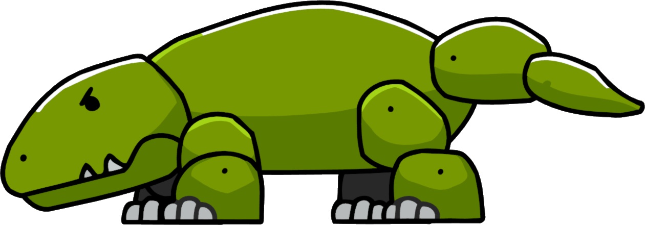 Megalania - Scribblenauts Unlimited Animals (1260x441)