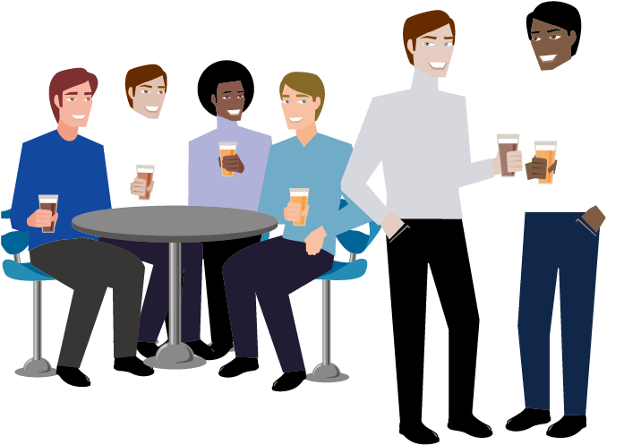 Drawing Cartoon Animation - Business Vector (1000x1000)