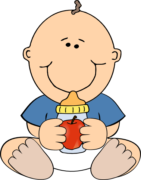 Baby Boy Clip Art (468x598)