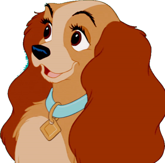 Share This Image - Lady And The Tramp Png (549x544)