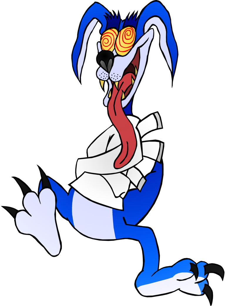 The Kangaroo Of Insanity By King-sangos - Crash Bandicoot Crazy Dog (766x1044)