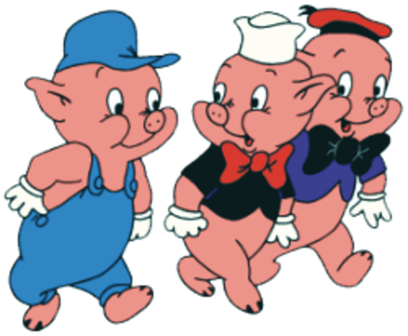 Three Little Pigs - Three Little Pigs Questions (583x480)