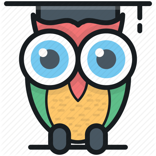 Wisdom Clipart Sage - Graduation Owl (512x512)