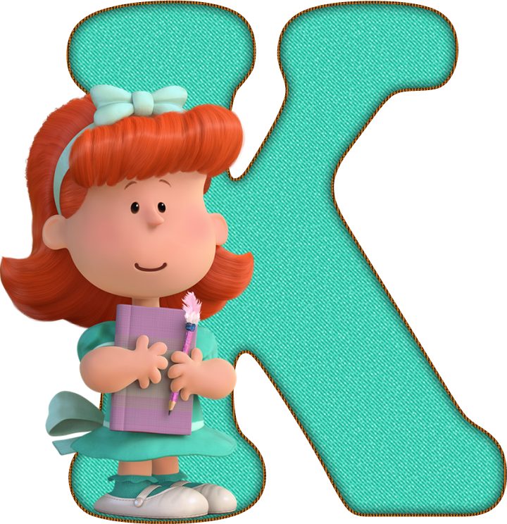 *✿**✿*k*✿**✿*de Alfabeto Decorativo - Peanuts Movie Cast Charlie Brown (720x744)