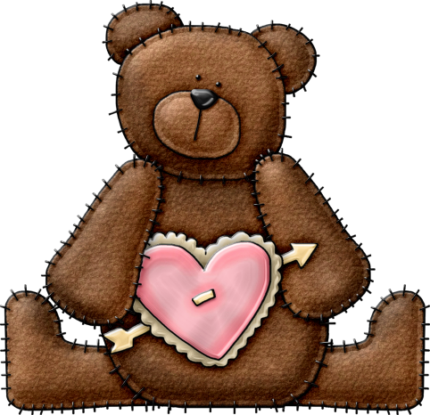 Kstew Valentinebearspink-bear5 - Teddy Bear (482x466)