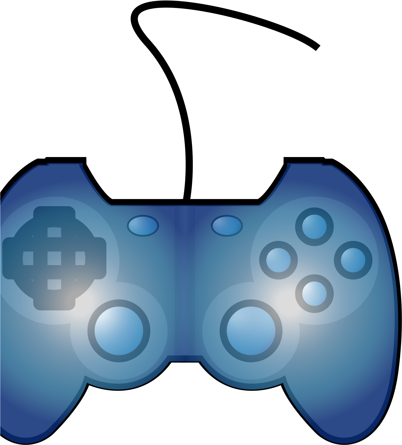 Video Game Clipart Remote - Unblocked Games Room (2189x2400)