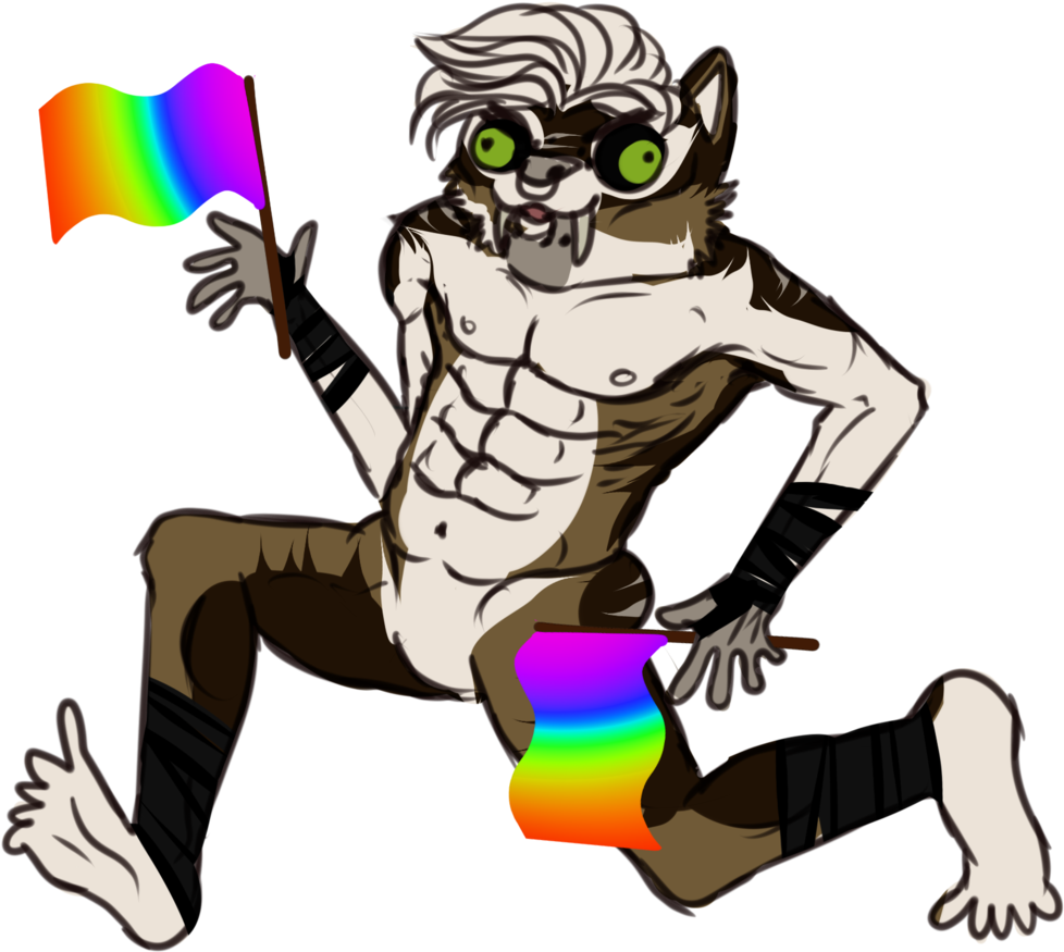 My Submission For Lgbt Month By Levbott - Illustration (1024x997)