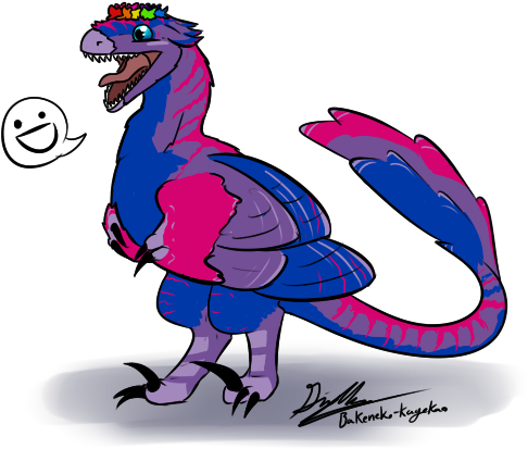 Submitted Submission Bisexual Tsaagan Lgbt Dinosaurs - Forgiveness (615x489)