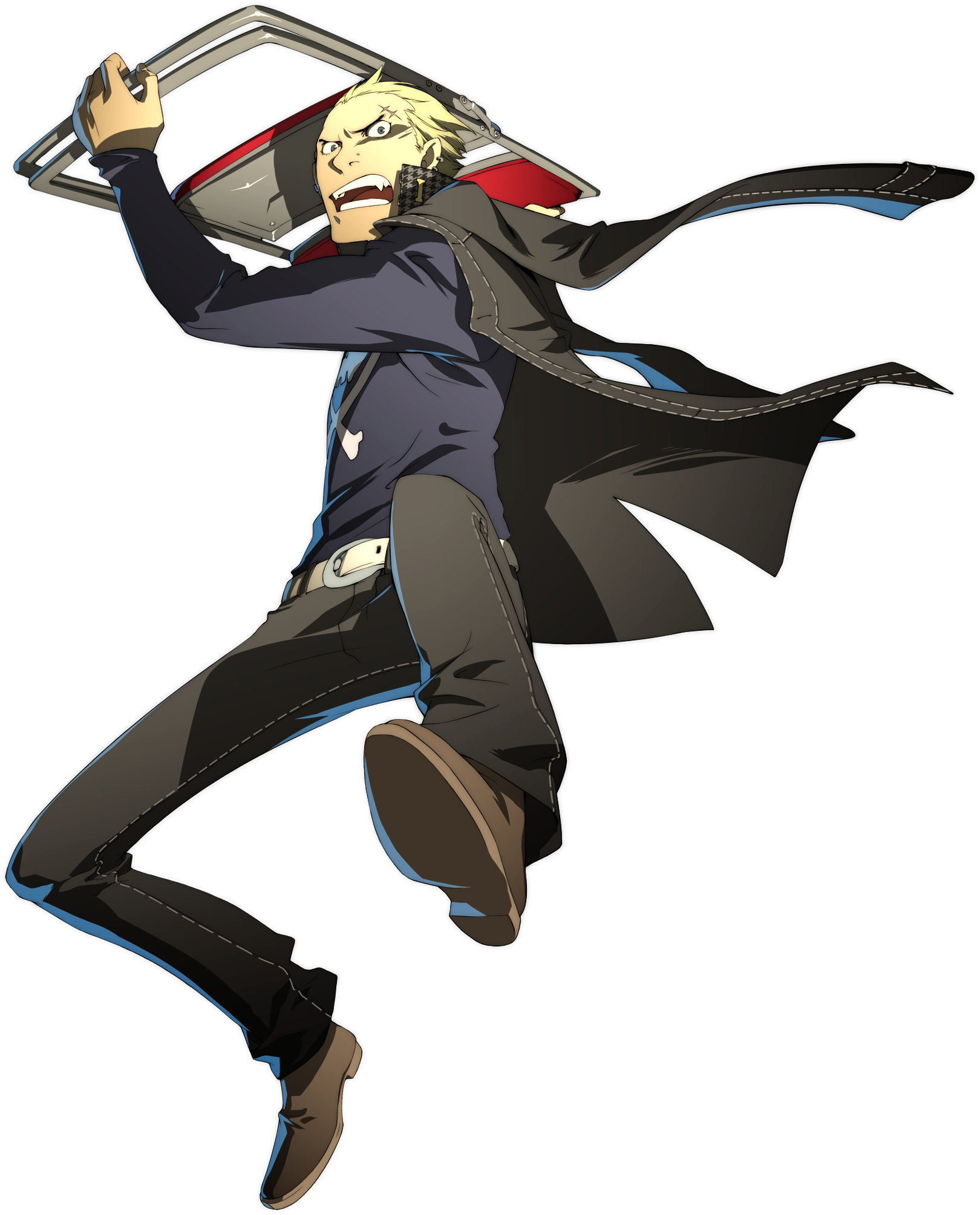 Kanji Tatsumi - Kanji Persona 4 Weapon (1620x2009)