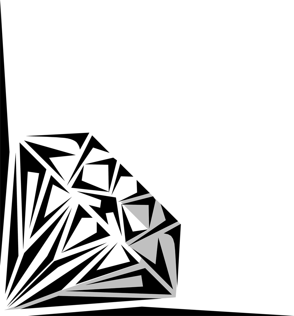 Diamond Borders Clip Art (958x1029)