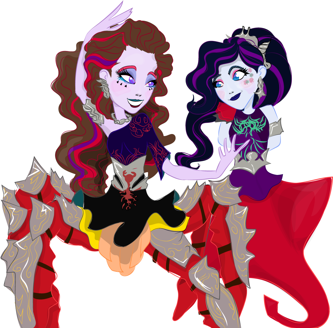 Mad-kuki - - Ever After High Coral Witch (1200x1200)