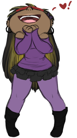 Deviantart- Lgbt Support Day By Jessiphia - Cartoon (301x493)