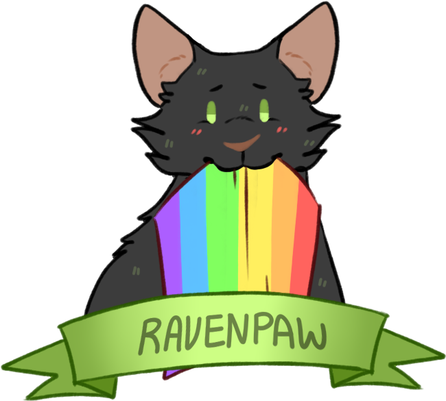 Firestar Greystripe Ravenpaw Leafpool Squirrelflight - Gay Pride (931x780)