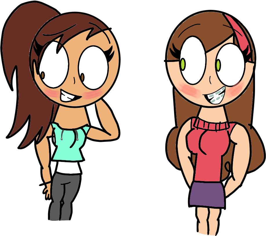 The Loud House Lynn Loud Mabel Pines Gravity Falls - Cartoon (1280x960)