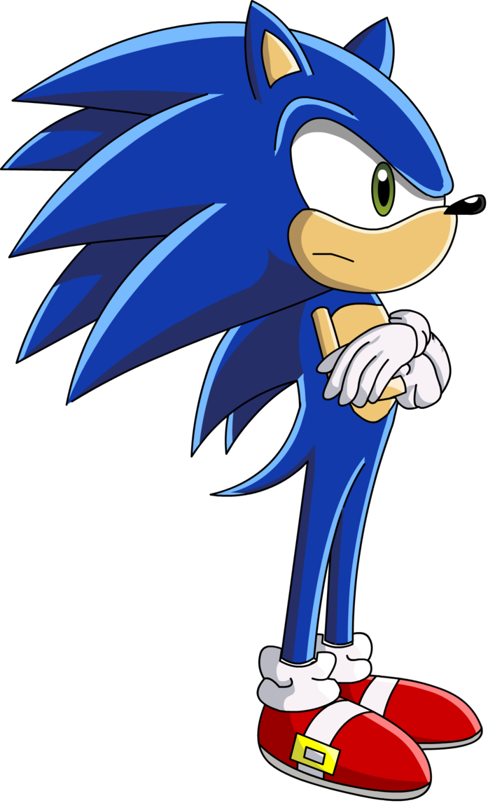 Sonic (x Style) By Crisskitty - Sonic X Transparent (697x1147)