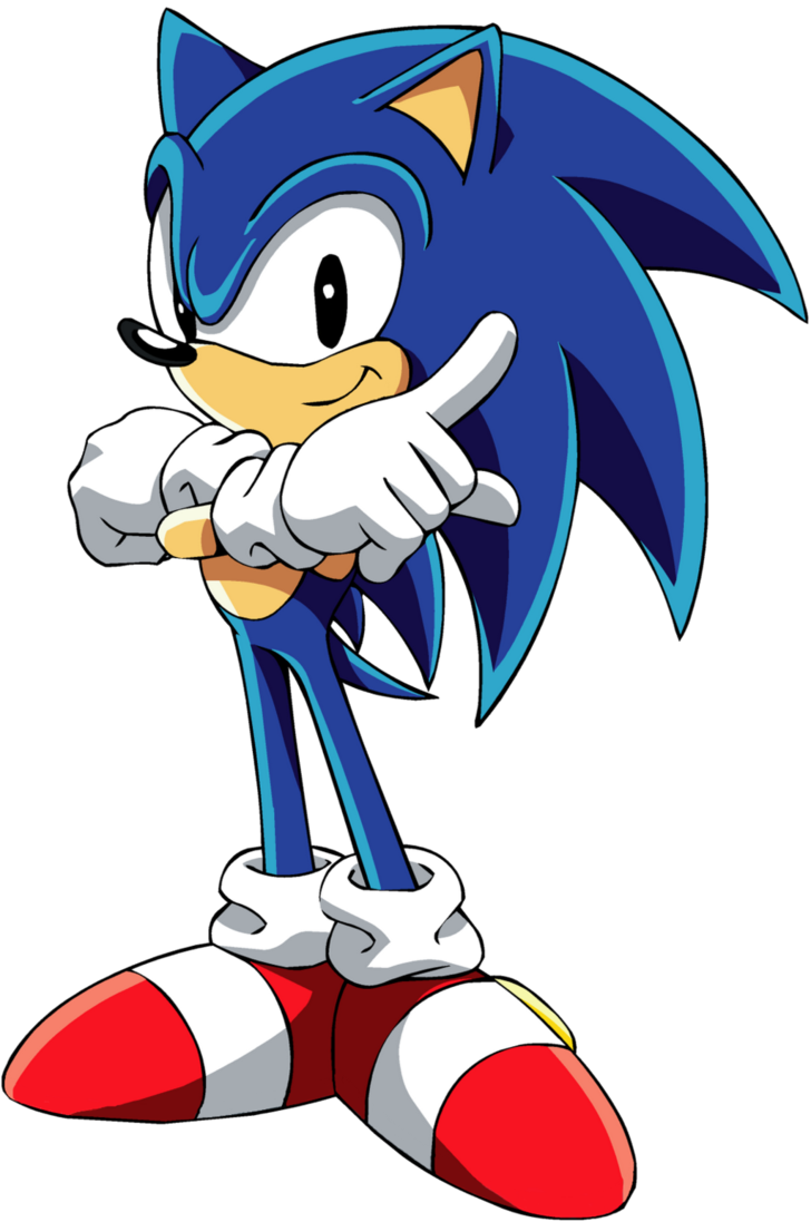 'classic' Sonic X By Luk234 On Deviantart - Classic Sonic Sonic X (728x1097)