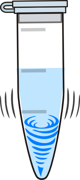 Tube Vortex Eppendorf Clip Art At Clker - Eppendorf Tube (264x594)