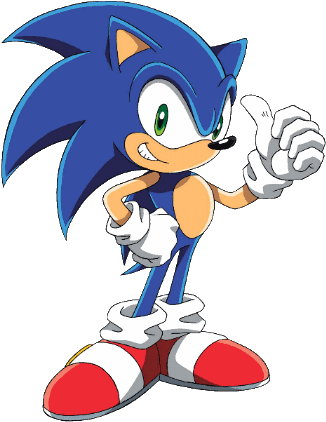 Sonic The Hedgehog Draw (366x430)