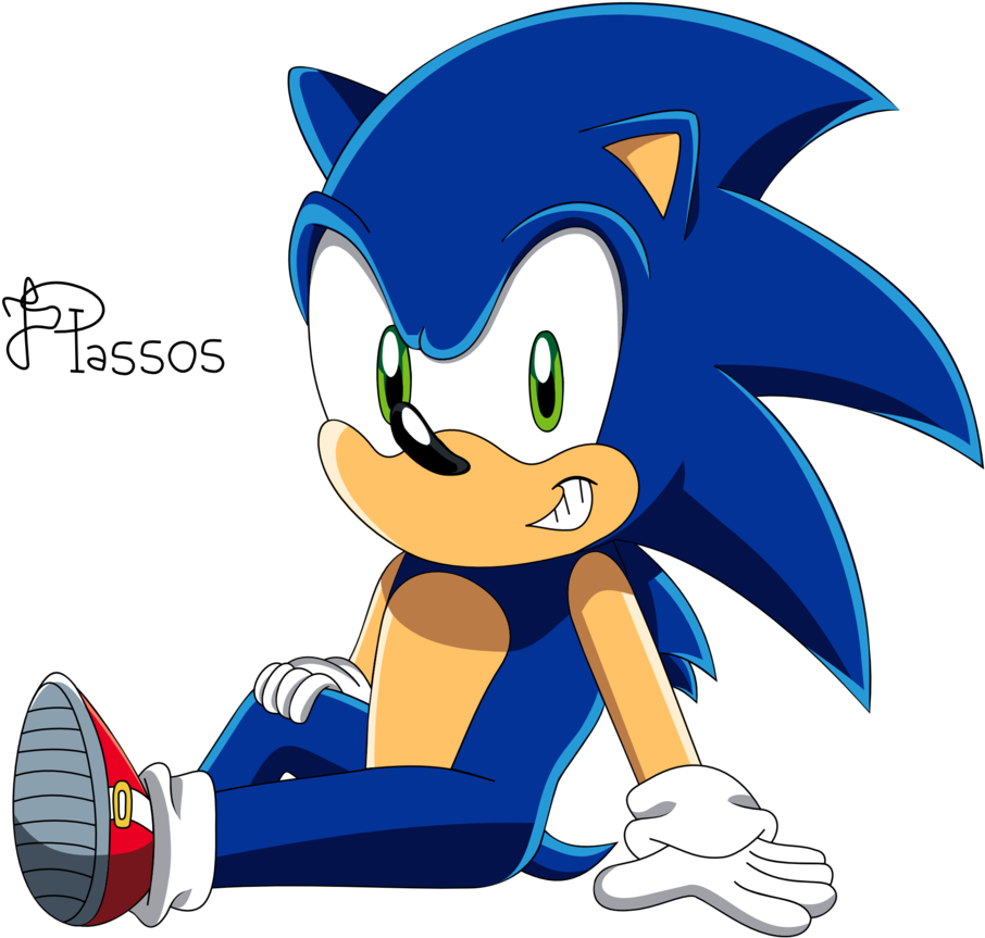 Sonic The Hedgehog Sonic X Style By Tails And Silver - Sonic The Hedgehog Baby Sonic X Style (1024x1253)
