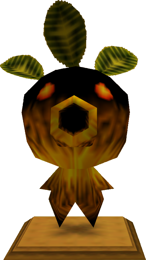 Deku Statue - Majora's Mask Deku Butler's Son (481x853)