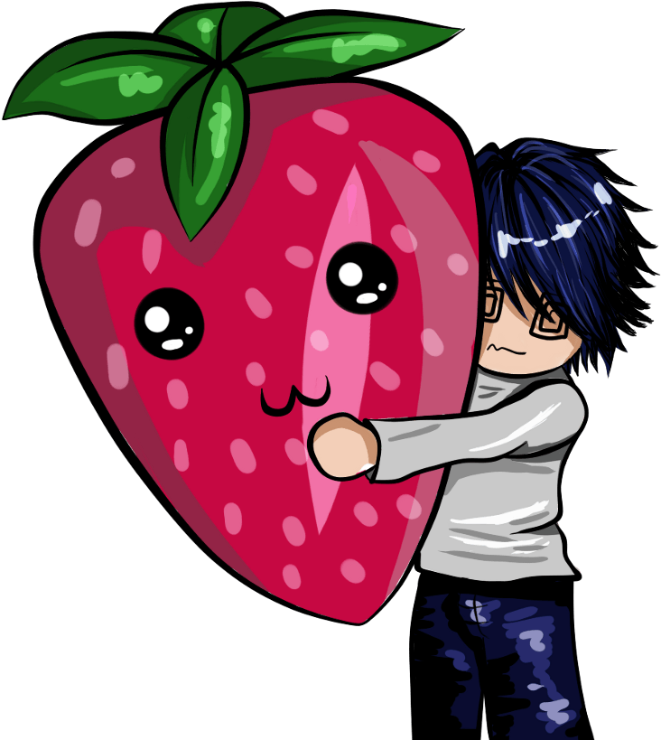 Strawberry Love By 770animeluva770 On Deviantart - Strawberry Love By 770animeluva770 On Deviantart (760x820)