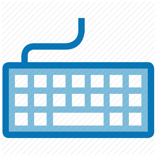 Keyboard Keys With Alphabet Letters - Computer Keyboard Icon Png (512x512)