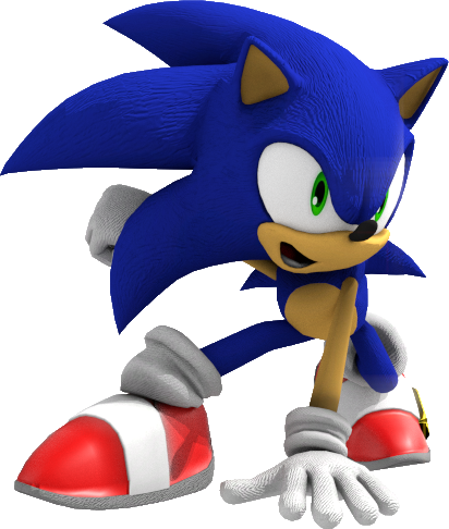 Sonic X Pose By Jaysonjeanchannel - Sonic The Hedgehog Fighting Pose Png (412x486)