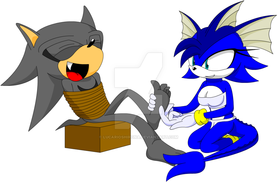 Aqua X Hypon- Tickle Torture By Lucarioshirona - Sonic Tickles A Girl (900x594)
