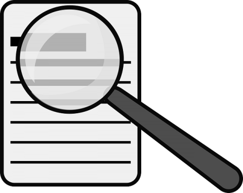 The Influence Of Video Clubs On Teachers' Thinking - Magnifying Glass Clipart (480x380)