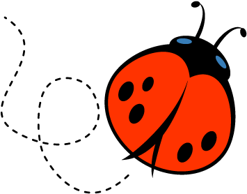 Tutorial Fondant Ladybird Cupcakes - Lady Bug Cartoon (360x360)