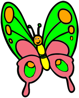 Clipart Of A Butterflies (272x329)