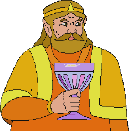 Pin Evil King Clipart - King Harkinian Png (455x460)