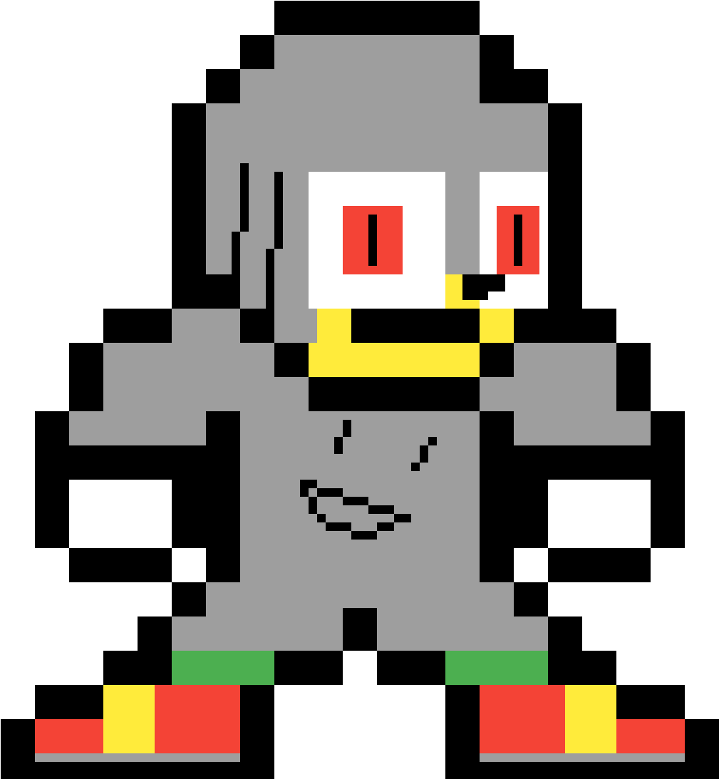Ugandan Demon - Mega Man 8 Bit (1200x1200)