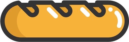 Bread Icon - Food (512x512)