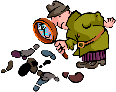 Private Detective Clipart - Forensics Definition (390x330)