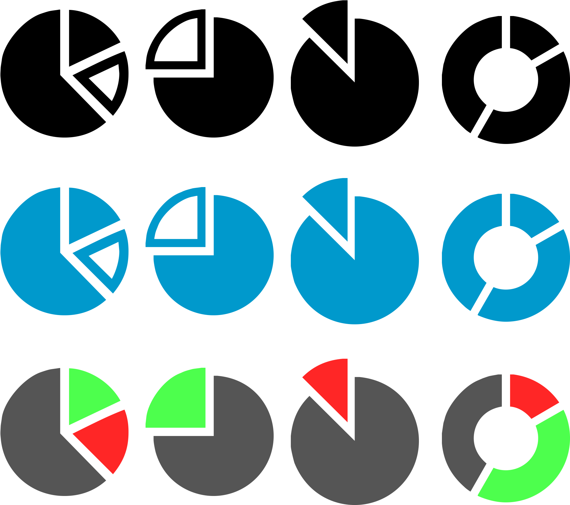Free Pie Chart Graphic Pack The Web Taylor Rh Thewebtaylor - Pie Charts Graphics (2000x2000)