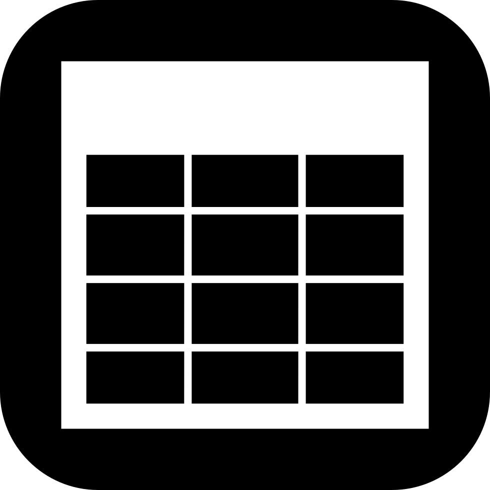 Square Outline With Small Rectangles Svg Png Icon Free - Rectangle (980x980)
