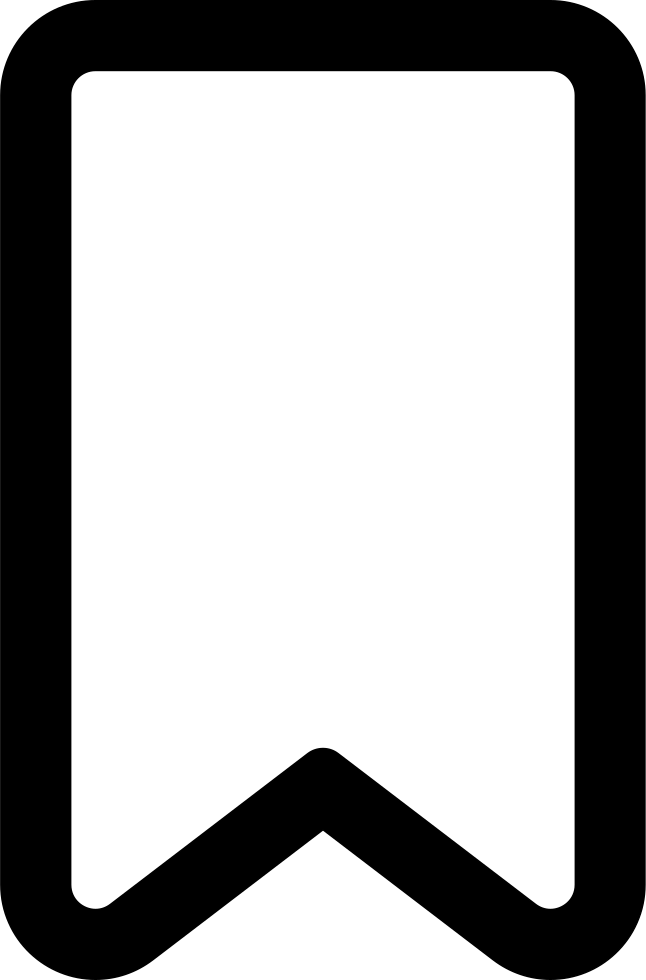 Bookmark Outline Comments - The Noun Project (646x980)
