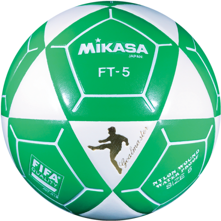 Mikasa Ft5a Goal Master Soccer Ball Size 5 White/green - Mikasa Ft5 Football Footvolley Unisex Adult Unisex (480x480)