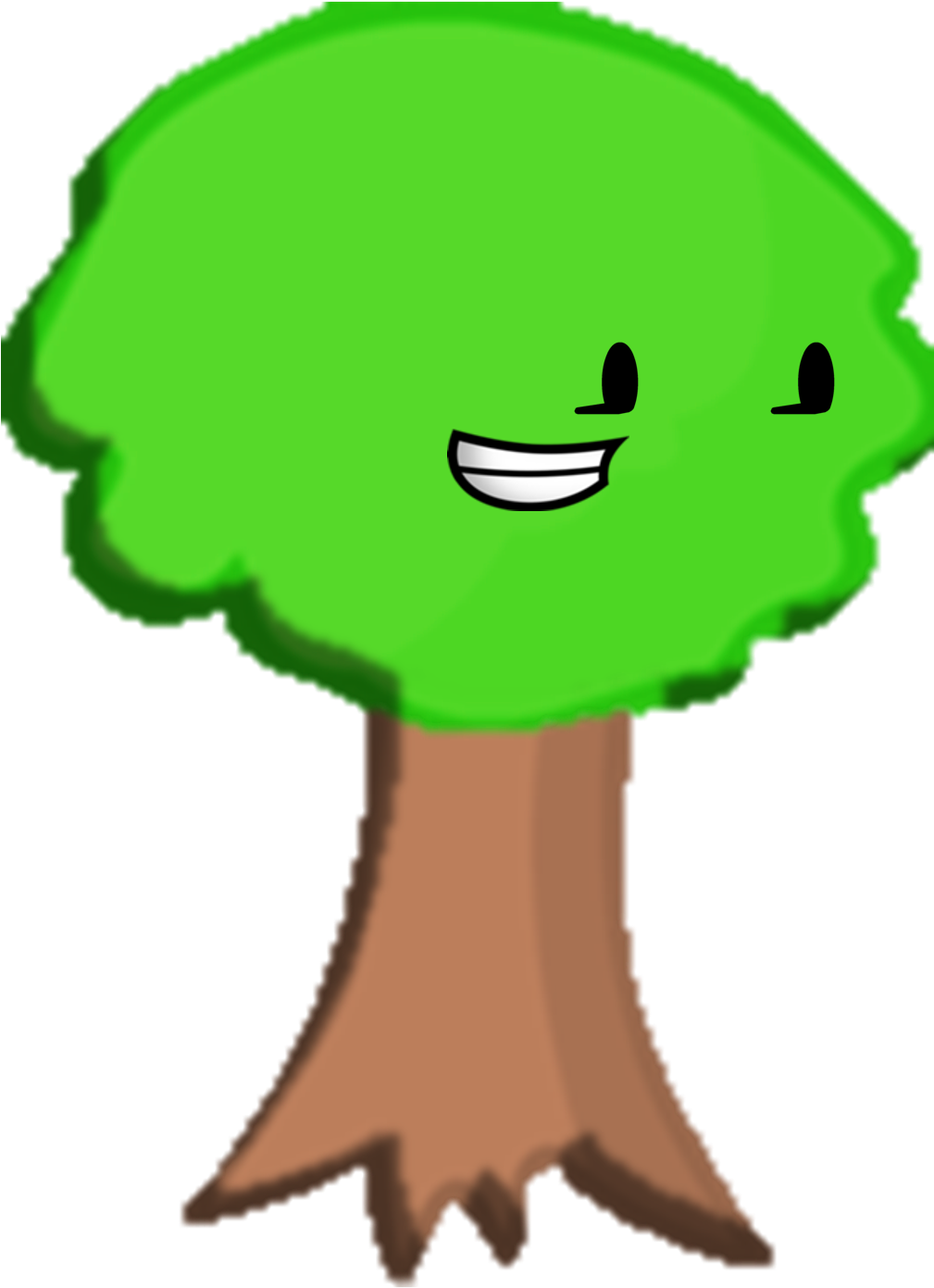 Tree - Bfdi Pose (1008x1414)