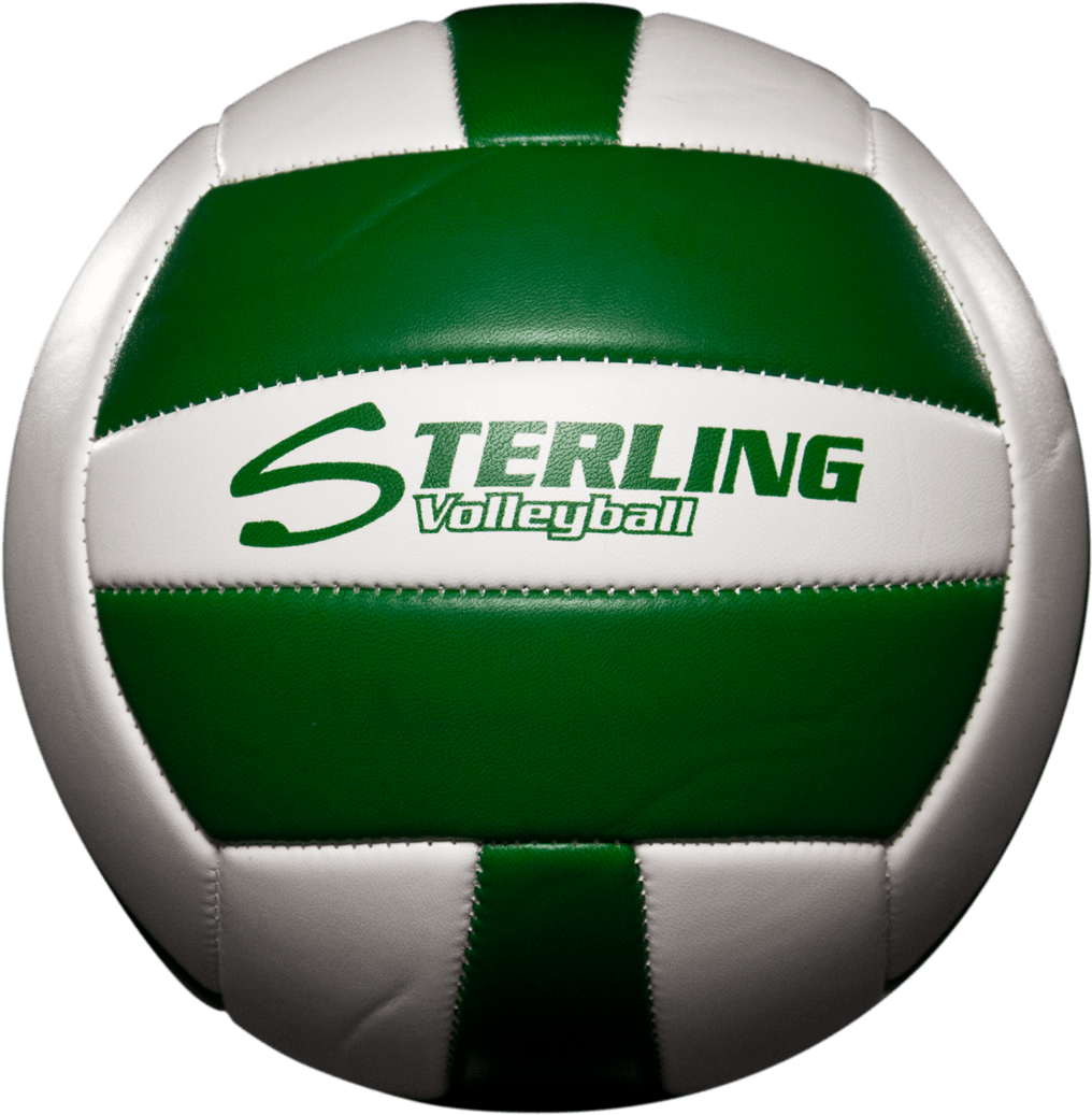 Status Xcel Camp Volleyball - Sterling Green/white Official Size 5 Synthetic Leather (1200x1200)