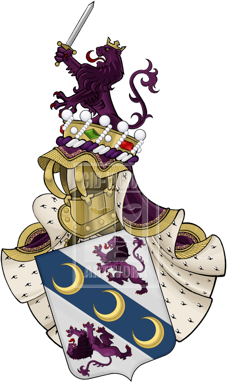 My Personal Greater Coat Of Arms By C - Digital Art (800x1442)