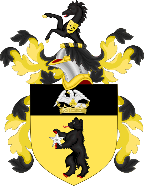 Coat Of Arms Of Ronald Reagan - Queen Mary University Of London (466x599)